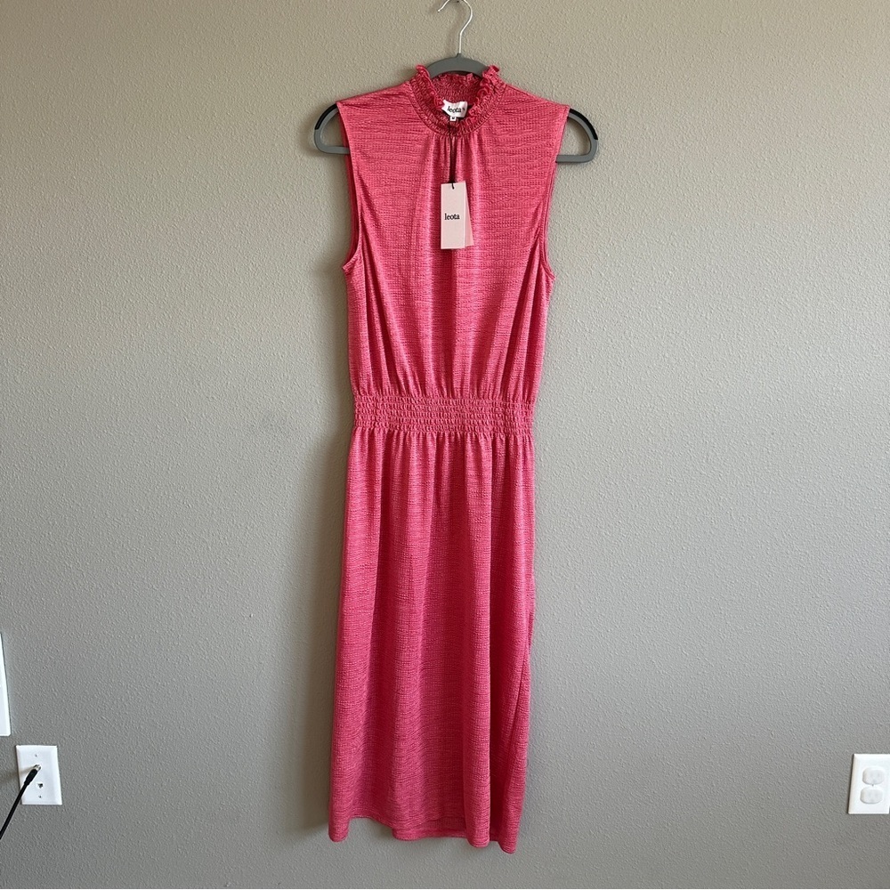 NWT Leota Spring Fling Rapture Rose Maxi Dress Medium